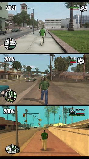 Best Version of San Andreas: 2021 vs 2014 vs 2004