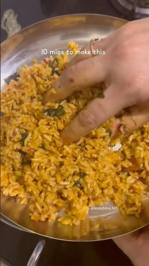 10-Minute rice 🍚🔥 | Leftover Rice Recipe | Quick Lunch | dinner