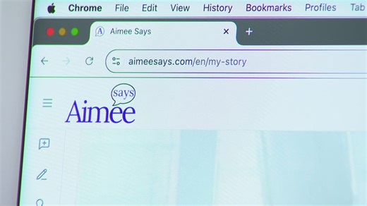 'AimeeSays' offers free support to domestic violence victims 24/7