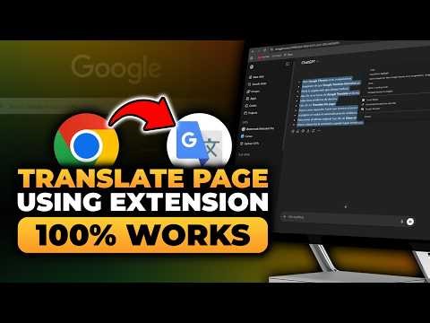 How To Translate Page Using Google Translate Extension (FAST & EASY) | 100% WORKS | NO Yapping!