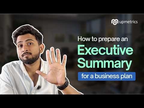 How to Write an Executive Summary for a Business Plan ( With AI Tips) | 2026 Guide