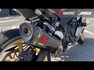 [AKRAPOVIC] Ninja ZX-25Rマフラーサウンド