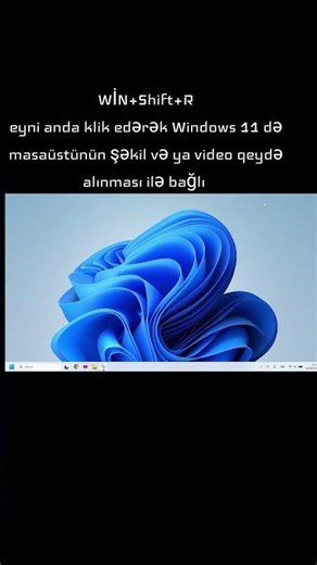 windows 11 də ekran kayd etmək qeydlərinin aparılması record time