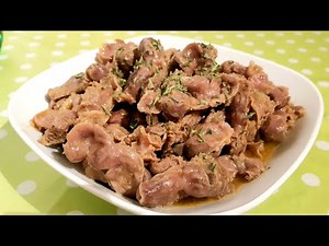 Easy Chicken Gizzard Recipe