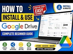 How to Install & Use Google Drive
