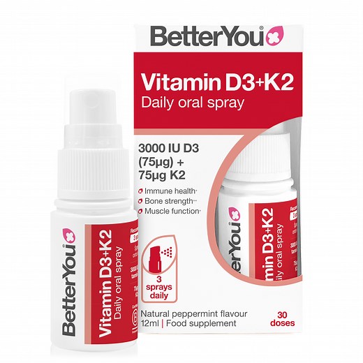 Vitamin D3000+K2 Oral Spray | Immunity Support | BetterYou