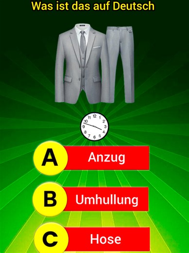 Learn German Quiz | German Language Practice