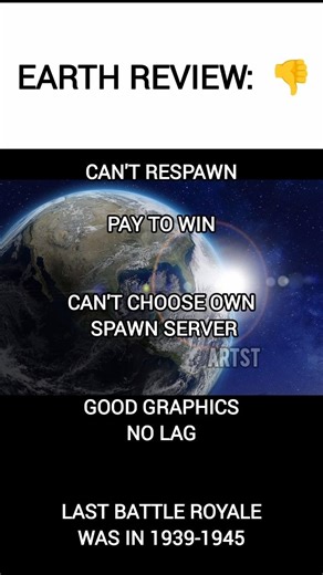 Earth Review:💀🥀🙏