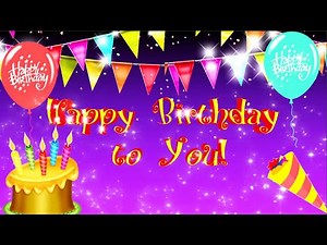Happy Birthday funny song. Cool birthday greeting