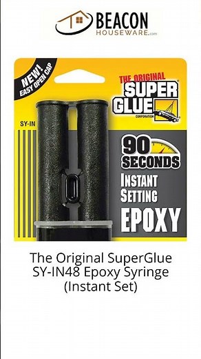 The Original SuperGlue SY-IN48 EpoXy Syringe (Instant Set)