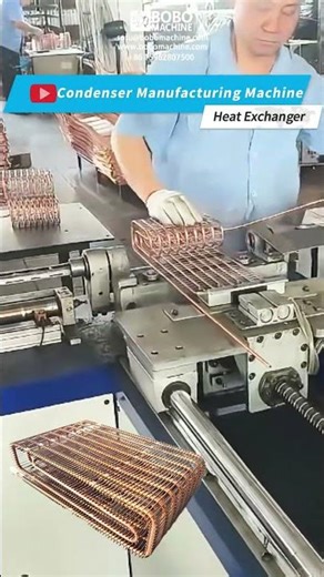 Refrigerator Wire On Tube Condenser Manufacturing Process
