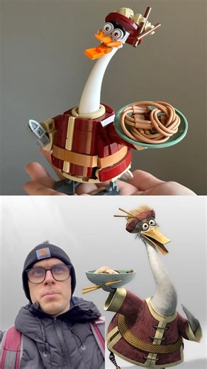 🍜Lego Mr. Ping!🐼 #kungfupanda #lol