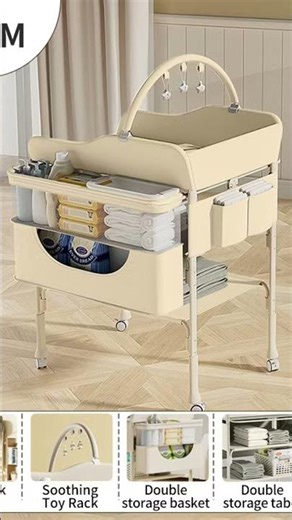 Baby diaper-changing table