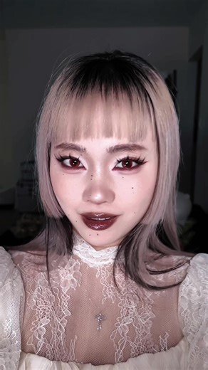 Victorian Era Vampire Makeup Transformation