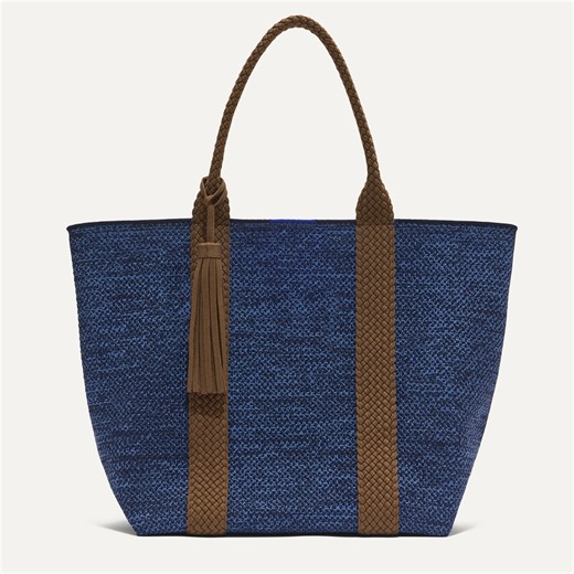 The Lightweight Tote in Dusk Open-Knit | Rothy's