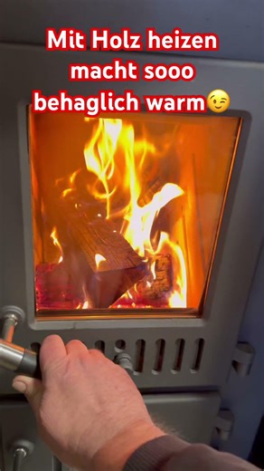 Simply awesome heating with wood 😘 #woodstove #heating #feelgood