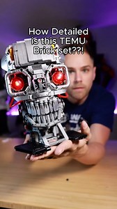 I had to try out this Brick set from TEMU. I am very surprised how functional and easy it was. To find this easily, use code DYZ6485 on the TEMU app #unboxing #unbox #terminator #buildingblocks | polskihussar