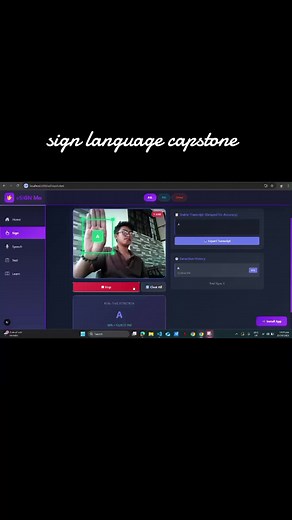 Sign Language Capstone Project for Developers