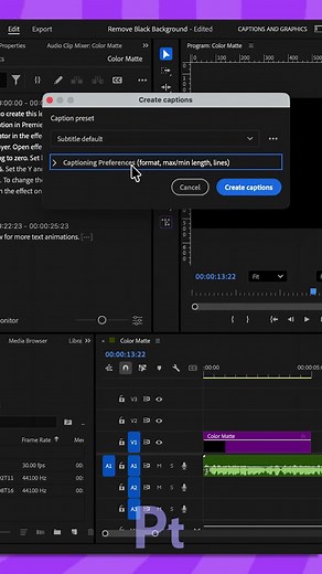 Create Automatic Captions in Premiere Pro