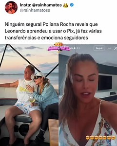 Depois de adiar o quanto pôde, Poliana Rocha contou que Leonardo finalmente aprendeu a usar o Pix. Segundo a empresária, o cantor não só descobriu como funciona a ferramenta, como também abriu uma conta e já fez várias transferências. Empolgado com a novidade, ele ainda ligou para Poliana para contar, todo animado, que tinha conseguido usar o recurso. 😅💸