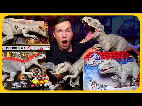 Every Indominus Rex Figure In My Collection!