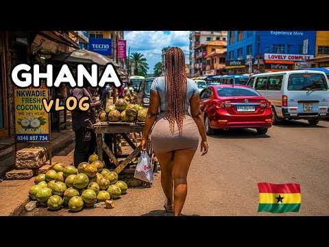 Ghana Walking Tour 🇬🇭 | The Busiest Africa Streets You’ve Not Seen Yet (4k)