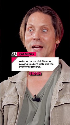 Neil Newbon IS Astarion 😍 #gaming #astarion #baldursgate3 #neilnewbon