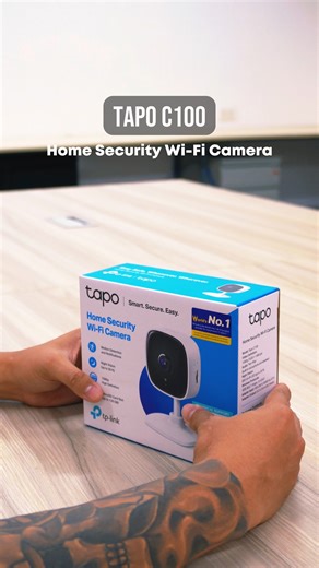 8.6K views · 12 reactions | Tp-Link Tapo C100 Smart Wireless Camera Unboxing #reels #easypc #tpink #tapo #camera #wireless | EASY PC | Facebook