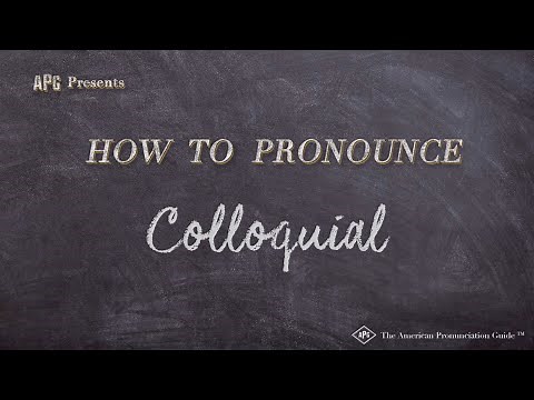 How to Pronounce Colloquial (Real Life Examples!)