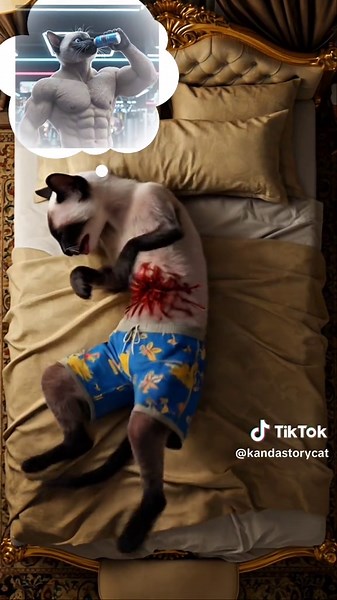 Poor Cat was neglected because he was so skinny | cat stories