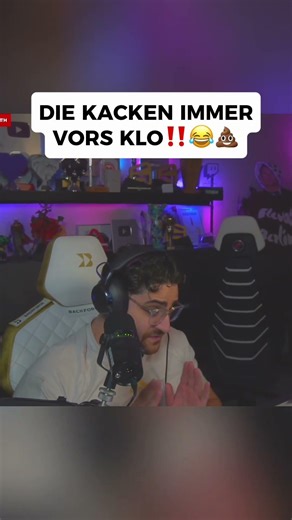 DIE KACKEN IMMER VORS KLO‼️😂💩 #eliasn97 #twitch