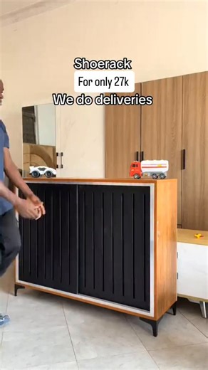 Bach furniture on Instagram: "✨ Modern Shoe Rack with Double Sliding Doors ✨ Upgrade your entryway with this stylish and spacious shoe rack, designed to keep your home neat and clutter-free. Key Features: ✔️ Two smooth sliding doors – easy to open and space-saving ✔️ Large internal storage – holds many pairs of shoes neatly ✔️ Strong, sturdy build – made for daily use ✔️ Elegant wood finish with black panel design – modern and classy look ✔️ Raised legs – easy cleaning underneath ✔️ Wide top sur