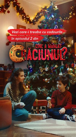 1M views · 3K reactions | Să fie doar o surpriză din partea tatălui sau un mod de a-i face să recunoască pozna?樂 Află în episodul 2 din Cine a mâncat Crăciunul chiar aici - https://www.youtube.com/watch?v=0EGDUWOQRdw #Kaufland #KauflandRomania #CineAMancatCraciunul #Craciun #FamiliaCraciun | Kaufland Romania | Facebook
