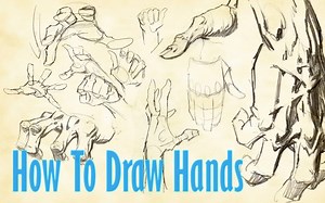 【漫画大神教你画】想学画手别错过，DC大神David Finch 示范并讲解美漫风格手的画法