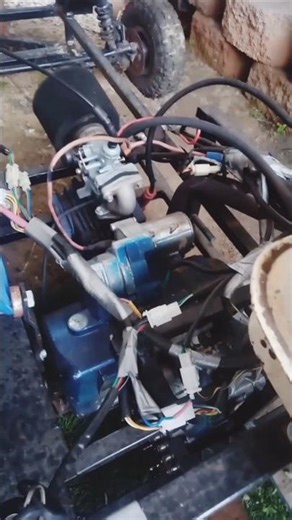 I Built a Crazy Go-Kart from Scratch Using Only Hand Tools #gokart #gokarting #shorts