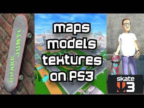 How to Get CUSTOM MAPS, Models, and Textures in Skate 3 (PS3)