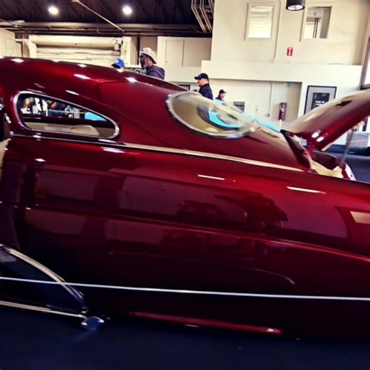 Candy Red is Gangster, its unreal! Grand National Roadster Show #carsbydono