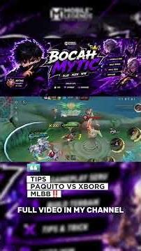 TIPS GLOBAL 1 PAQUITO - MLBB‼️
