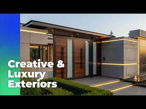 Top 18 Modern Gate & Wall Design Ideas for Stunning Homes 2025 | Creative & Luxury Exteriors ✨