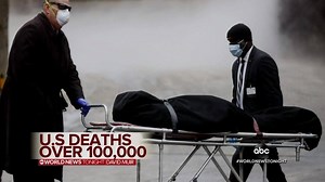 33K views · 488 reactions | OVER 100,000 U.S. DEATHS: Eva Pilgrim reports as the U.S. death toll hits a staggering milestone three months into the pandemic, as the country cautiously reopens with hopes for a vaccine by year’s end but concerns about a possible second wave. https://abcn.ws/2ZHyspz | ABC World News Tonight with David Muir | Facebook