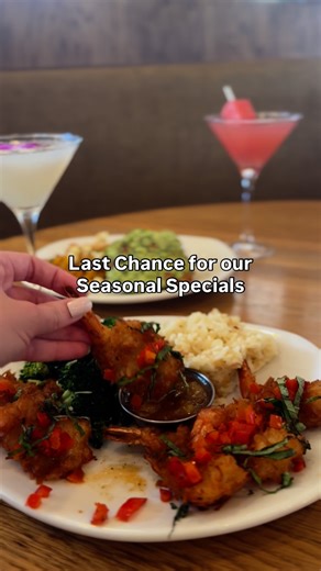 bonefishgrill on Instagram: "Here’s what’s happening this week at Bonefish Grill ✨ $5 Martinis & Margaritas on Mondays 🍸 $7 Bang Wednesdays with any purchase 🍤 Weekday Lunch 11–3pm 🍔 Daily Social Hour🥃 Weekend Brunch w/ $5 mimosas ☀️ Last chance to try our summer specials ✨ Dine-in only. Prices, products & participation may vary"
