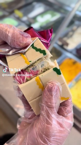 Dubai is back in stock — and now with a twist! Introducing the new Angel Hair Dubai chocolate 🍫✨ Limited drop, don’t miss out! #masonsrestaurants #dubai #LimitedStock #dubaichocolate #fypage