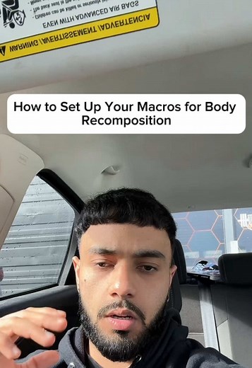 Most people either eat too little and lose muscle, or eat too much and gain fat. Body recomposition is all about the right balance, slight calorie deficit or maintenance, high protein, and strength training. Follow these steps to dial in your macros so you can actually see results! ➡️ If you want a custom macro breakdown based on your body type and goals, Fill out the form in my bio 🔗 #fyp #bodyrecomp #doaba #MacrosMatter #malwa #FatLossTips #BuildMuscle #HighProtein #majha #Shredded #desi #Los