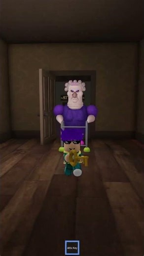 Baby Thanos vs GRUMPY GRAN #roblox #shorts