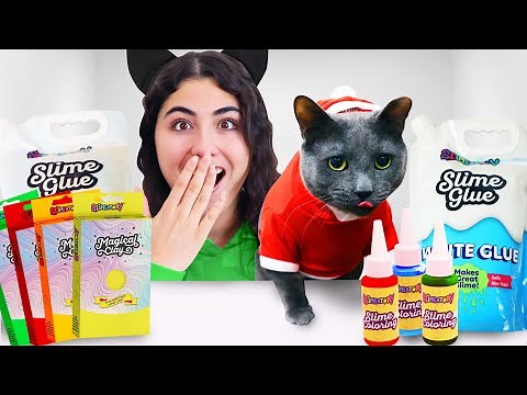 My CAT chooses my INGREDIENTS Slimeatory 709