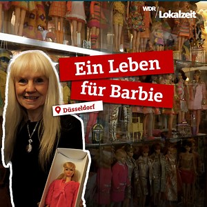 Die größte Barbie-Sammlung der Welt ist in Düsseldorf zuhause 😮 | WDR Lokalzeit