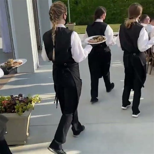 Synchronized service at The Pavilion Howe Farms