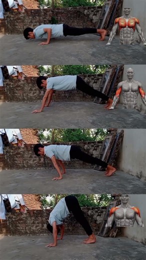 Ultimate Push-Up Workout 💪 | Chest, Shoulders, Triceps & Biceps at Home | All Push-Up Variations