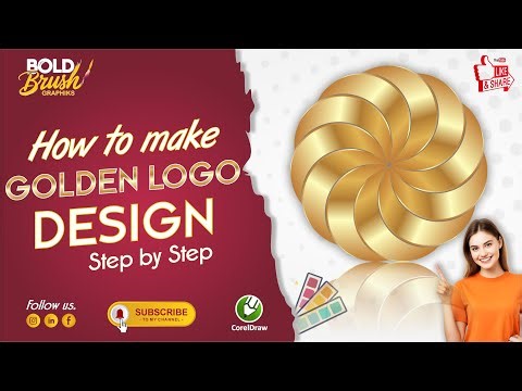 How to Create the Perfect Golden Circle Logo in CorelDRAW