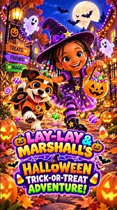 Pt. 2 Halloween Trick or TreatAdventure | Fun Halloween Story for Kids
